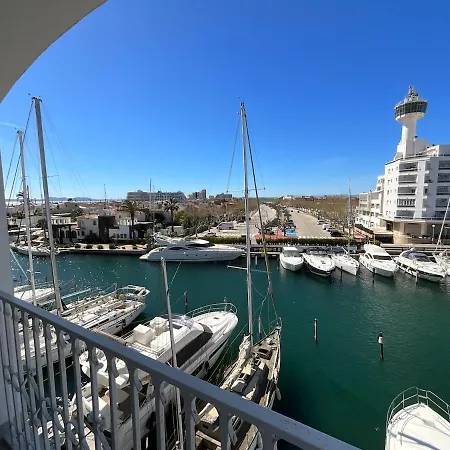 Marina View - Sud-ouest Au Canal Avec Terrasse Apartment Empuriabrava