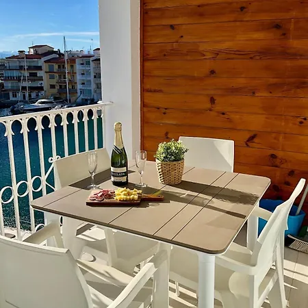 Marina View - Sud-ouest Au Canal Avec Terrasse * Empuriabrava